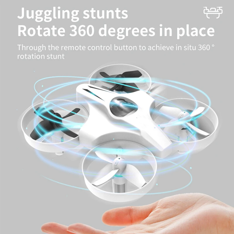 Mini Remote Control Quadcopter Drone Toy with 6 Axis Gyro