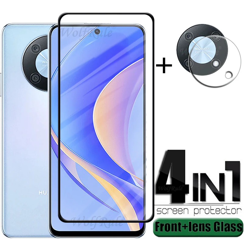 Premium 4-in-1 Tempered Glass Screen and Lens Protector 9H Hardness