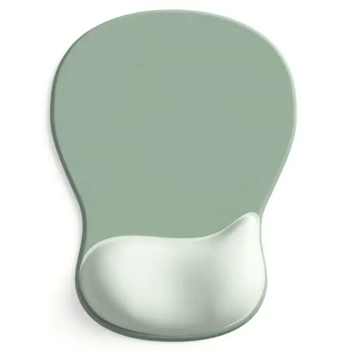 Ergonomic Gel Wrist Rest Mouse Pad with Non-Slip Base for Comfortable Use