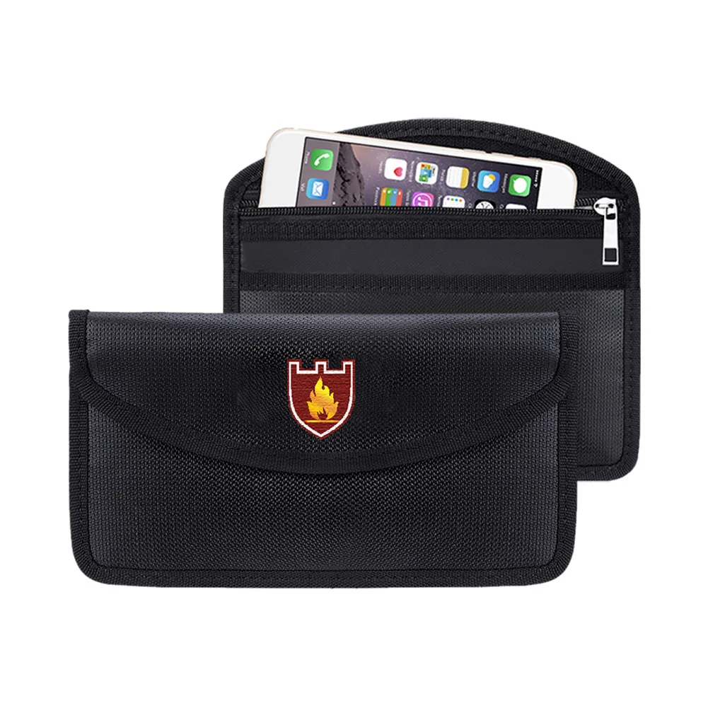 Borsa Ignifuga E Impermeabile, Piccola Borsa Ignifuga Per Documenti Con Chiusura In Velcro E Cerniera Borsa Ignifuga Per Riporre Oggetti Di Valore 92080058 - Foto 8