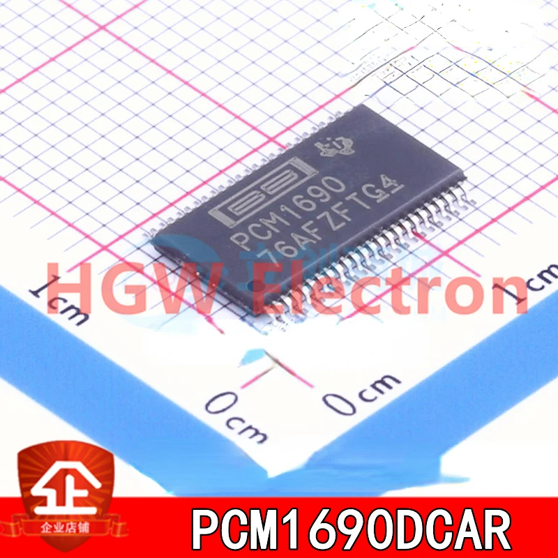 

10pcs New and original PCM1690DCAR Screen printing:PCM1690 TSSOP-48 D/a conversion IC chip PCM1690DCAR TSSOP48 PCM1690