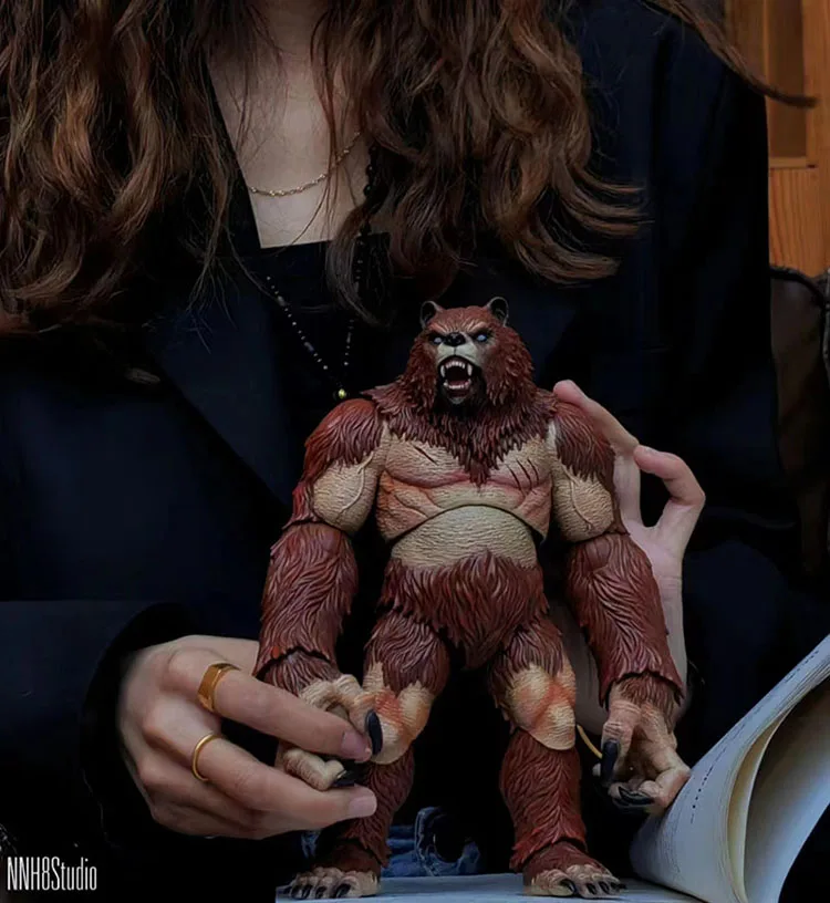 MEMORYTOYS 23Cm Fighter Fantasy Ancient Warcraft Series Bear Clan