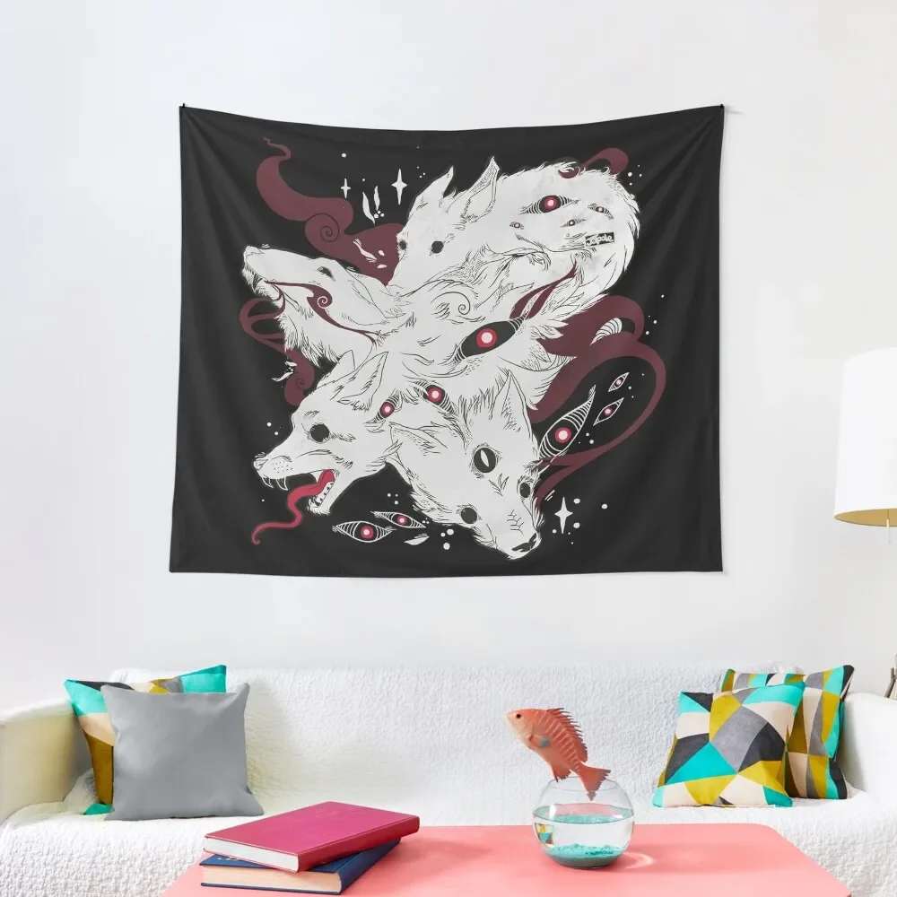

Wild Wolves With Many Eyes Tapestry Kawaii Room Decor Bedrooms Decor On The Wall House Decorations Tapestry