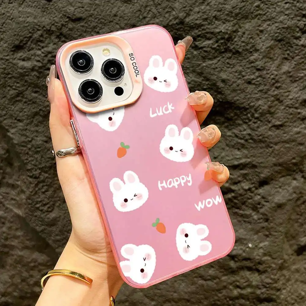 Soft Silicone IMD Protective Phone Case Cover