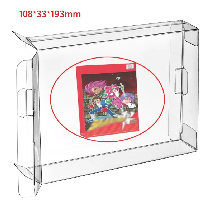 

Ruitroliker 60pcs CIB Game Box Cartridge Case Protector Sleeve for SFC Games Box Protector Japan version