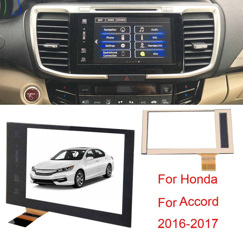 

Стеклянный дигитайзер сенсорного экрана 7 "для Honda Accord For Civic, подходит для пилотов, планшетов искусственной дальности 16-17, радио для навигации