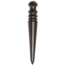 

Fashionwooden Leather Burnisher Tool - Tapered Edge Slicker Features 4 Grooves For Burnishing Of Various Leather Thicknesses