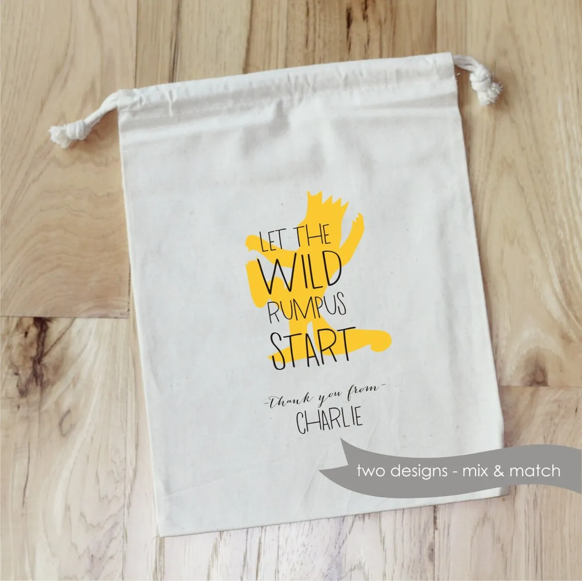 Wild Monster Things-Borse Bomboniere Personalizzate-Set Di 20-Compleanno-Wild Rumpus - King - Party Bomboniere