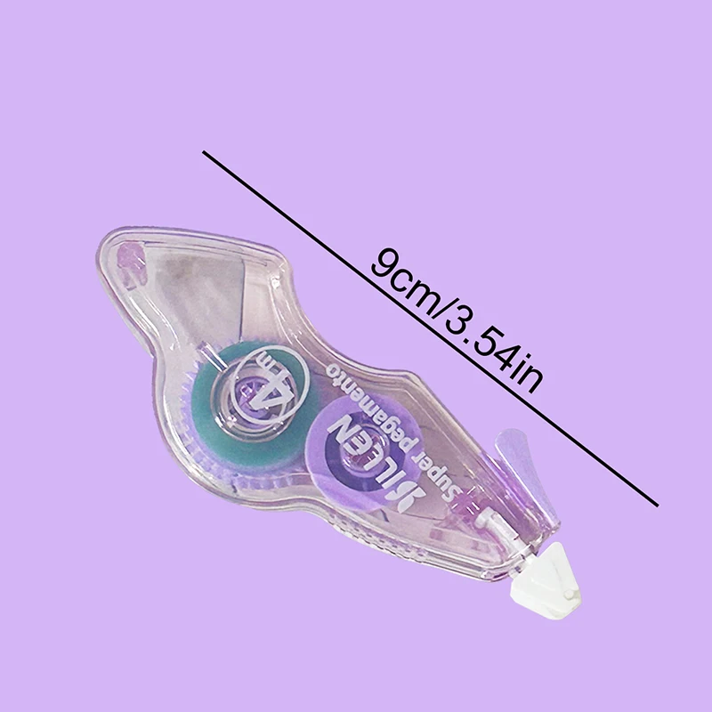 1pc Irregular Shaped Double-sided Adhesive, 157 Inches Use Length, Diy Tape, For Crafts And Scrapbooking, Suitable For School