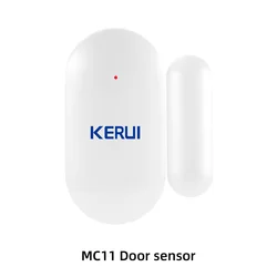 KERUI Smart Wireless Home Security Alarm System with Motion Sensor and Alexa Integration - UK Plug (MC11 Door Sensor)