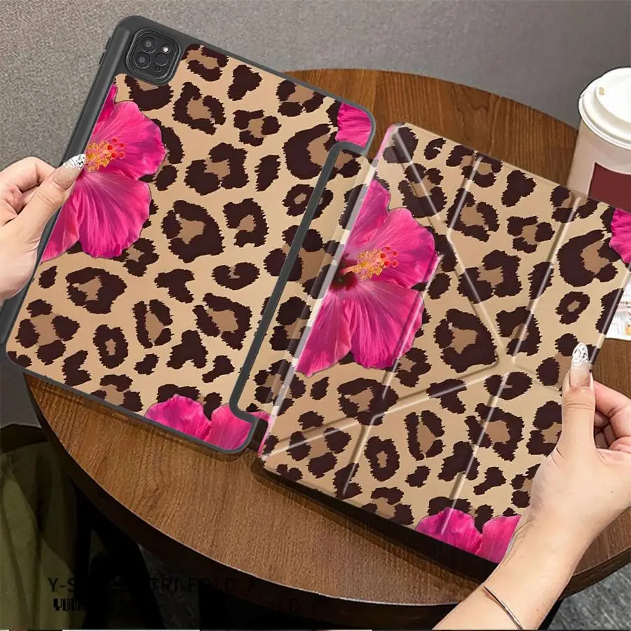 Leopard Print Floral Holder Cover