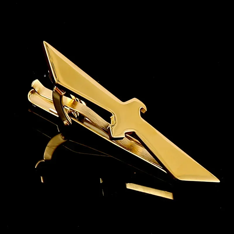 

Men's Creative Tie Clip Fashion Deer Flying Bird Pattern Collar Clips Gentleman's Birthday Gift Business Party Dress Accessories