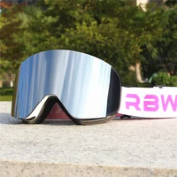 Ski Goggles Magnetic Double Layer Lens Magnet Skiing Anti-fog Snowboard Men Ski Glasses Eyewear Oculos Snowboard gafas de esqui 1