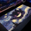 1pc Gengar Floor Mat Mouse Mat Desk Mat With Pad Gaming Accessories Prime Gaming XXL Keyboard Pad Padding Mat 4