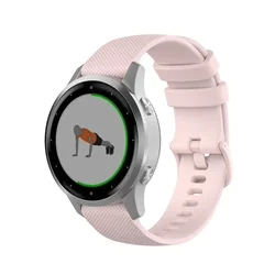Sport Silicone Strap, 20mm/22mm, Adjustable Watchband Bracelet - 22MM COROS APEX Pro (Light pink)