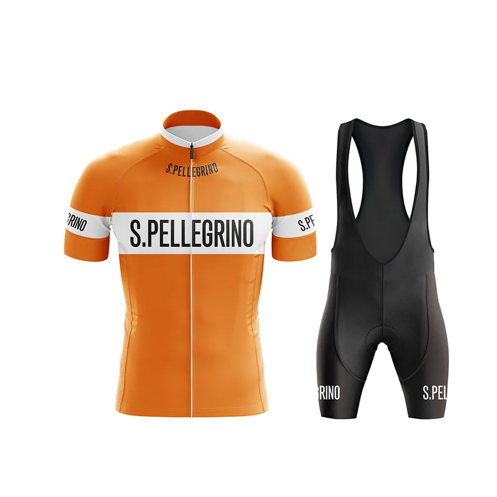 thumbnail image 1 of Kit de ciclismo retro para hombre Maillot de ciclismo para hombre Ropa de ciclismo de manga corta de verano Ropa de carretera Molteni Faema Reynolds ELF, 1 of 5