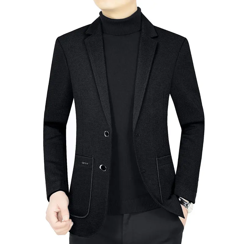 

Men Business Jacket Casual Men's Brand Coats Spring Autumn Coat Men's Simple Solid Fashion Coats Male Blazer Jackets Z02