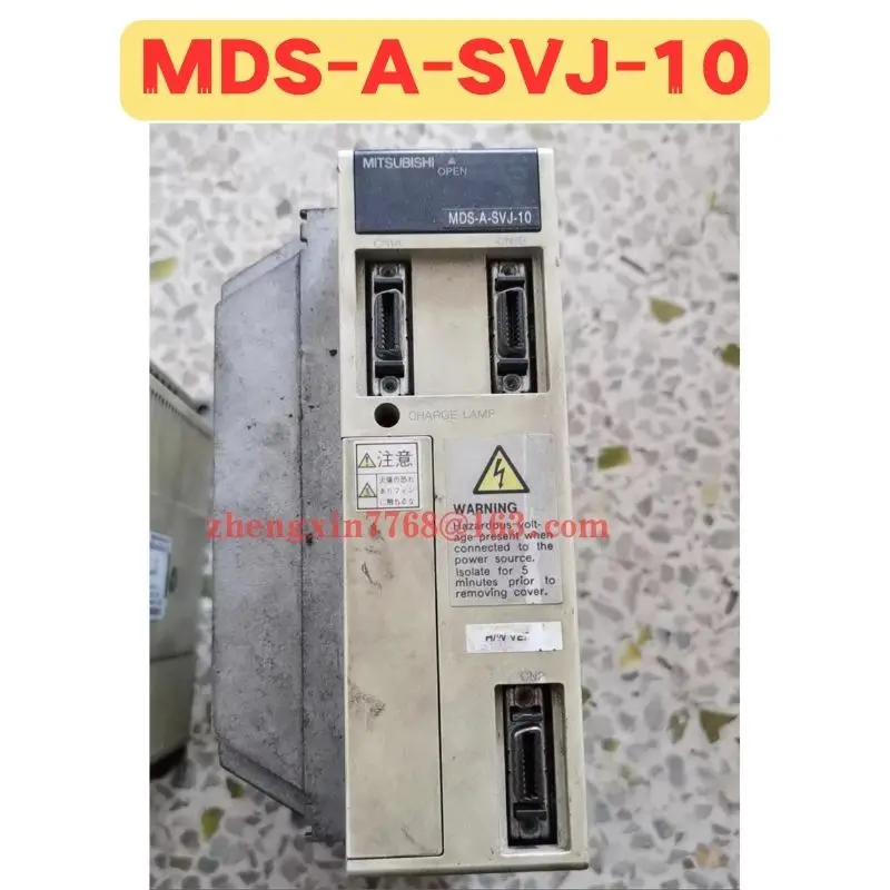 

Used Servo Drive MDS-A-SVJ-10 MDS A SVJ 10 Normal Function Tested OK