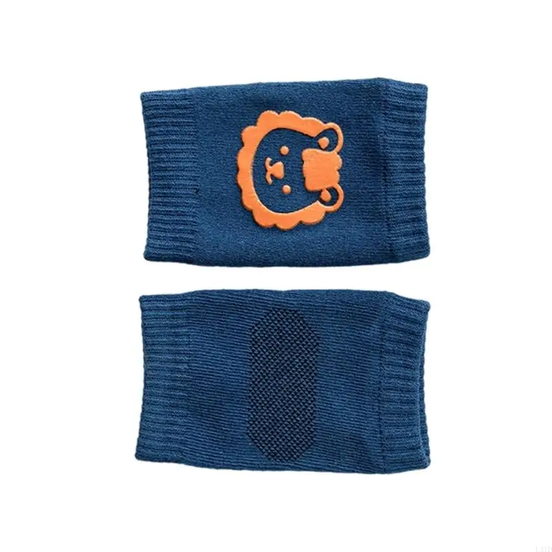 L41D Infant Nonslip Knee Protectors Leg Warmer Safety Protector for Baby Aged 6 to 24Months Ensures Crawling Safety