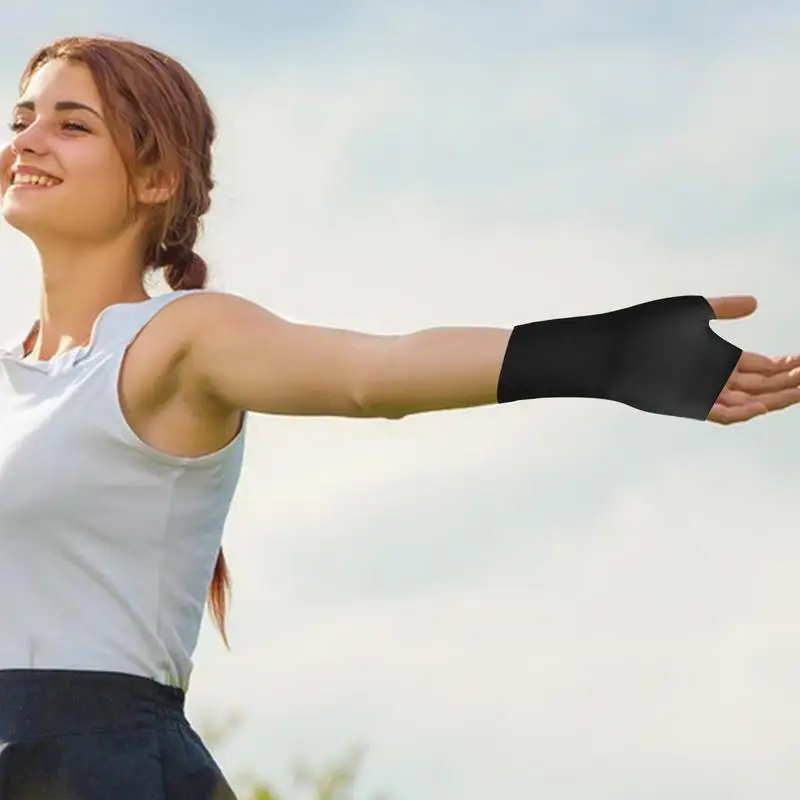 Summer Women's Ice Silk Thin Gloves Fingerless Half-finger UV Protection Sunscreen Female Gloves Touch Screen Riding Driving