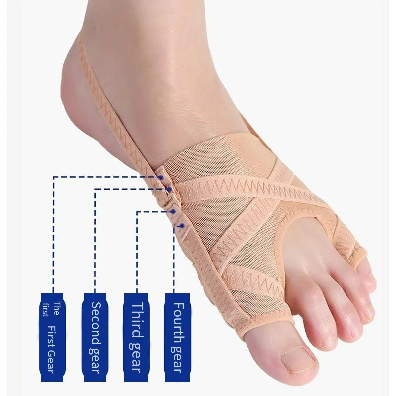 Fabric Bunion Corrector Breathable Adjustable Hallux Valgus Sleeve Spacer Separator Toe Corrector Sports Bunion Socks Running
