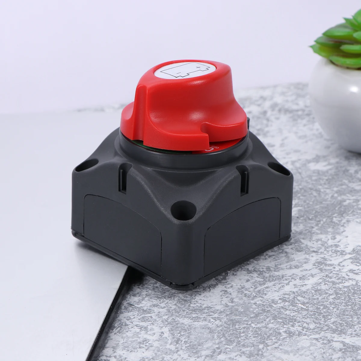 

275A Disconnect Isolator Power Cut OFF for Car Boat Van Truck RV Motorcycle Red with 4 Screws