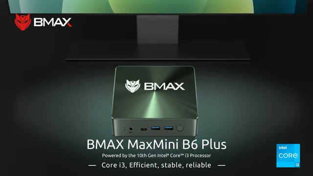 Bmax B6 Plus Mini Pc Intel I3-1000Ng4 Windows 11 Pc 12Gb Ddr4 Ram