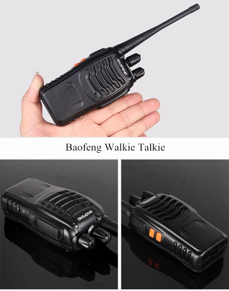 best long range walkie talkie 1/2/3/4/6PCS Baofeng BF-888S UHF 400-470MHz baofeng 888s Cheap Two Way Radio Baofeng bf888s Handy Portable bf 888s baofeng 888 long distance walkie talkie