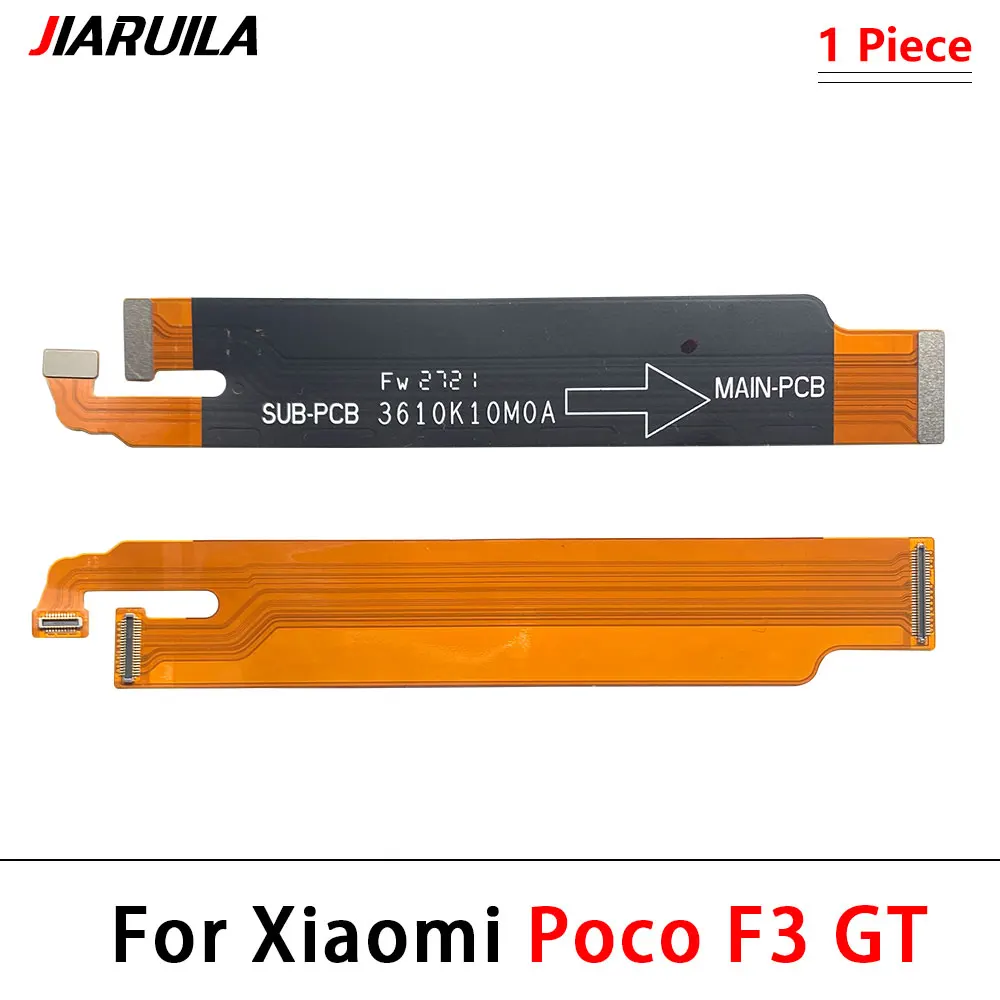 10 Pcs For Xiaomi Poco F3 GT / Mi 12T Pro / Redmi K40 Gaming Main Board Mainboard Motherboard Connect USB Ribbon Flex Cable