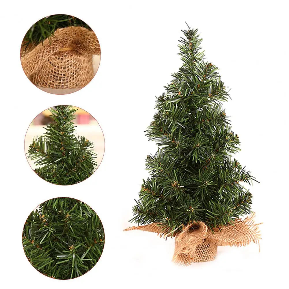 Convenient Simulation Christmas Tree Bright-colored Handicraft Lightweight Decorative christmas tree ornaments mini christmas tree collapsible christmas tree