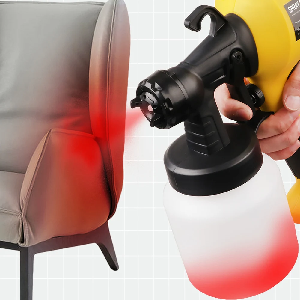 

High Power Home Electric Paint Sprayer 400W 22000RPM Car Paint Sprayers Home Decorating Airbrush Power Tool US/EU Plug