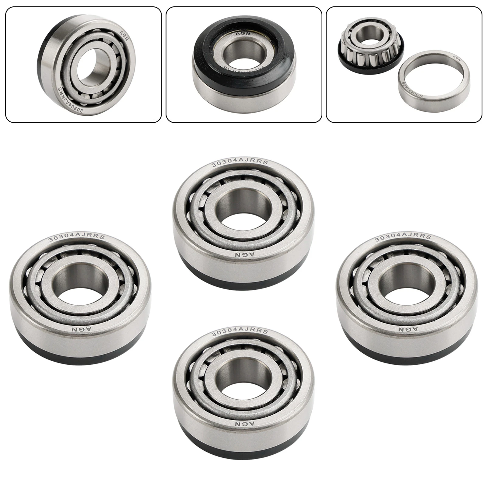4PCS Front Swivel Housing Bearing 40030VB000 For Nissan Patrol Y60 GQ RB30 RD28 deep groove ball bearing