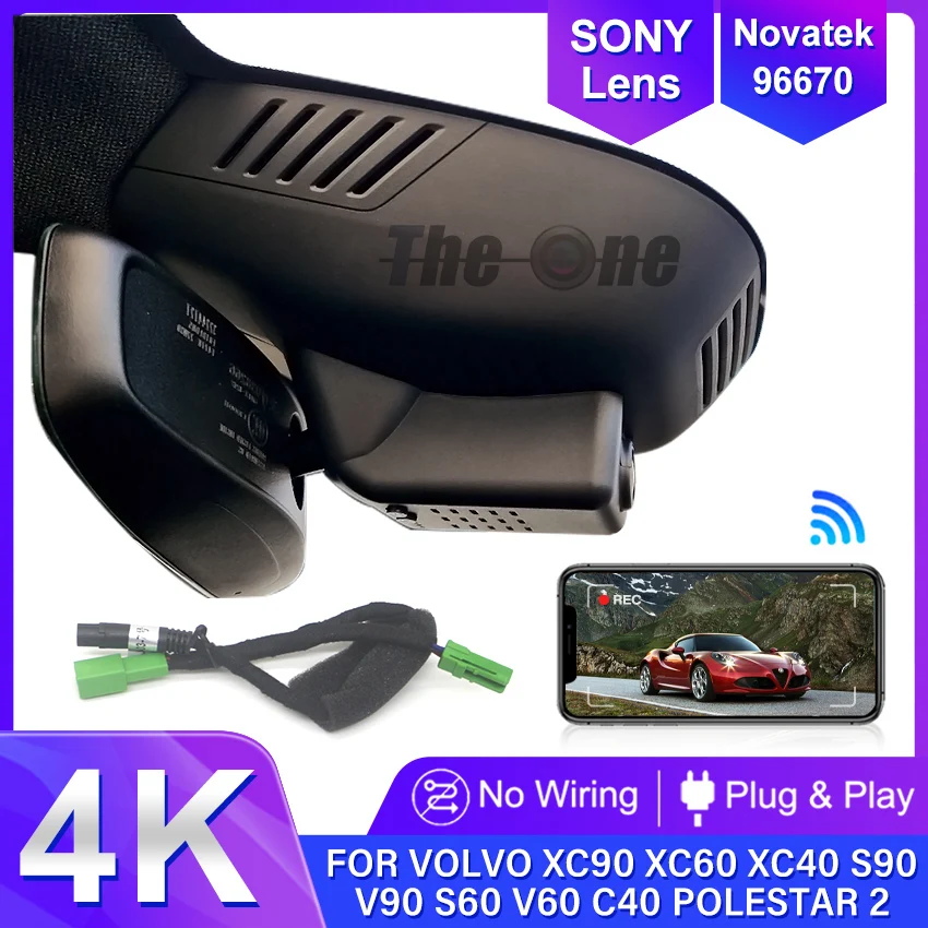 Dash-Cam-For-VOLVO-XC90-XC60-XC40-S90-V90-S60-V60-C40-Polestar-2-Plug ...