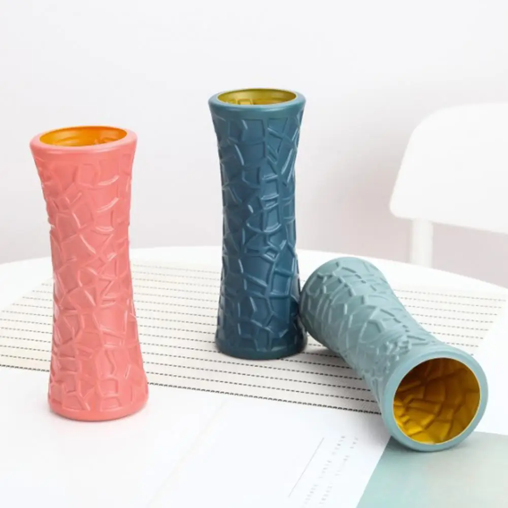 Fancy Decorative Vase Lightweight Flower Vase Unbreakable Elegant Flower Arrangement Floral Vase 6