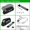 Polly 21700 EBike Battery 48V 52V 25Ah 60V 72V 36V 20Ah Electric Bicycle Bateria Li-on Pack for 2000W 1500W 1000W 500W 350W 250W 3