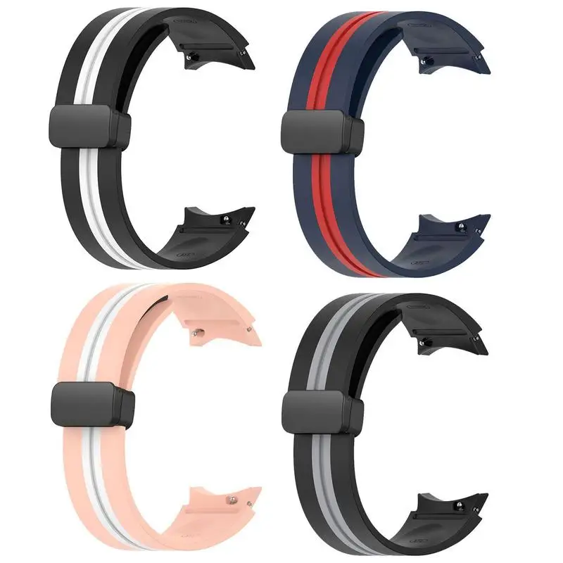 Cinturino In Silicone Per Samsung Gal-Axy Watch 5 Pro Sport Cinturino Magnetico Per Orologio Gal-Axy Watch5 Pro Bracciale Smartwatch Accessori