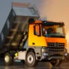 KABOLITE 1/14 Scale RC Dump Truck 5701 4x4 Remote Control Dumper Car RC Tipper Sound Light Light Sound 2-speed Toys Model 3