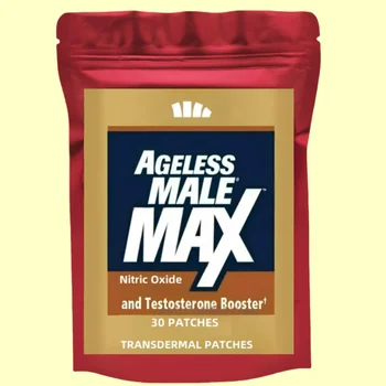 30 Patches Max Total Male Enhancement Patch - High Potency Booster Transdermal Patches