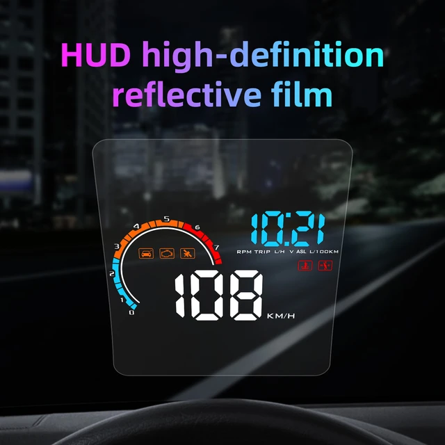 Film de moulage pour affichage tête haute HUD, transparent