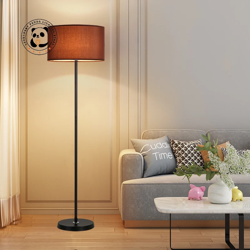 

Northern Europe Modern Simplicity LED Floor Lamp E27Lampholder Iron Art High Temperature Resistance Design Bedroom Lighting
