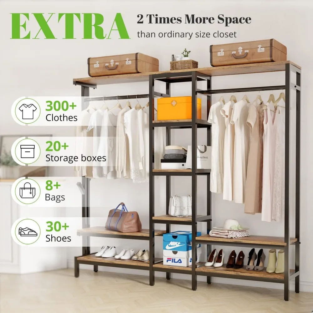 Shelf Coat Stand Dress Hanger Floor Coat Rack Clothes Racks Furniture Living Room Clothing Hangers Home