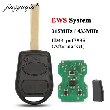 Keyforkess chiave remota 315/433MHz ID44 PCF7935 Chip per Land Rover Fit Range Rover Vogue 2002-2008 L322 Uncut HU92
