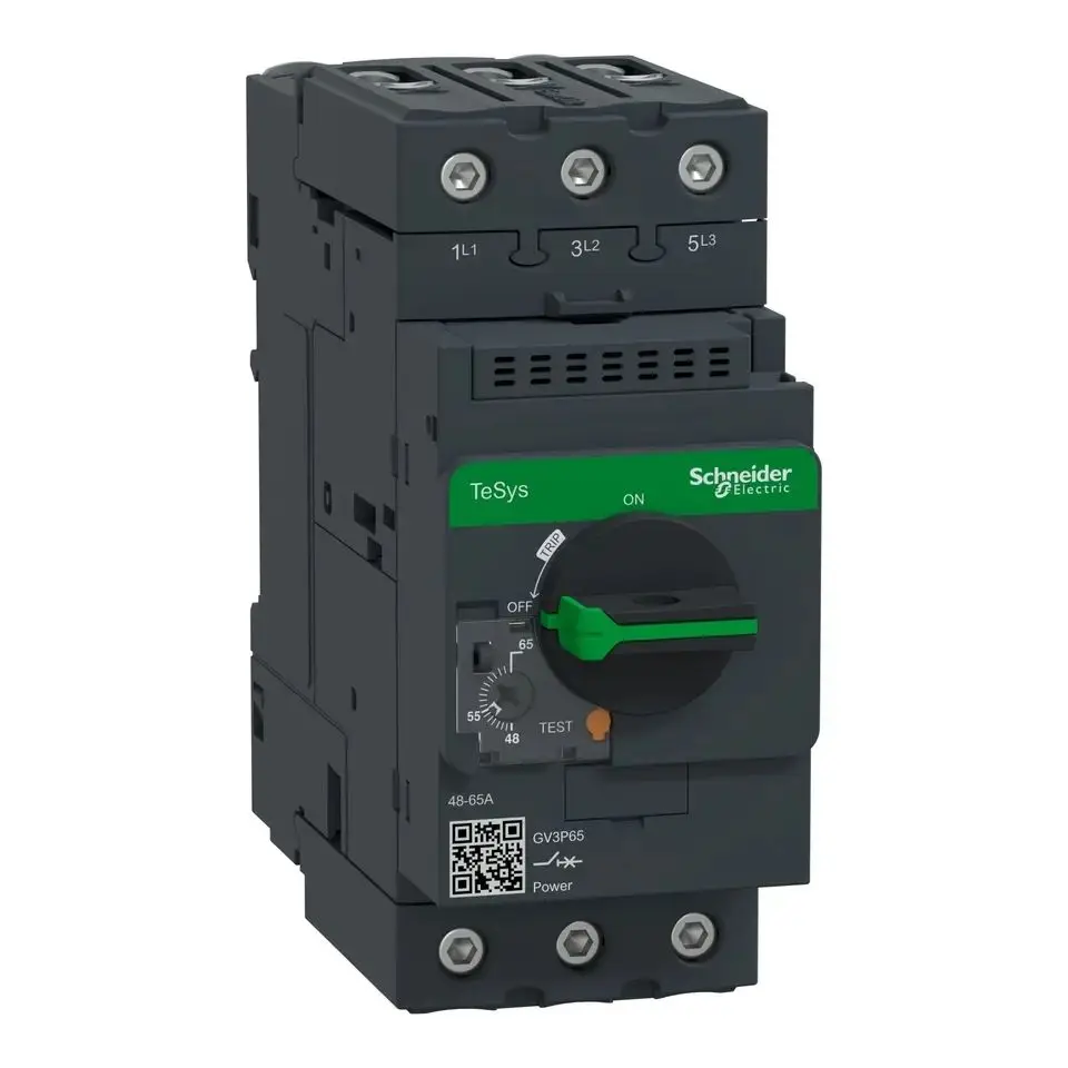 

Motor electromagnetic circuit breaker GV3P40 P50 P65 P80 start protection switch GV3P80