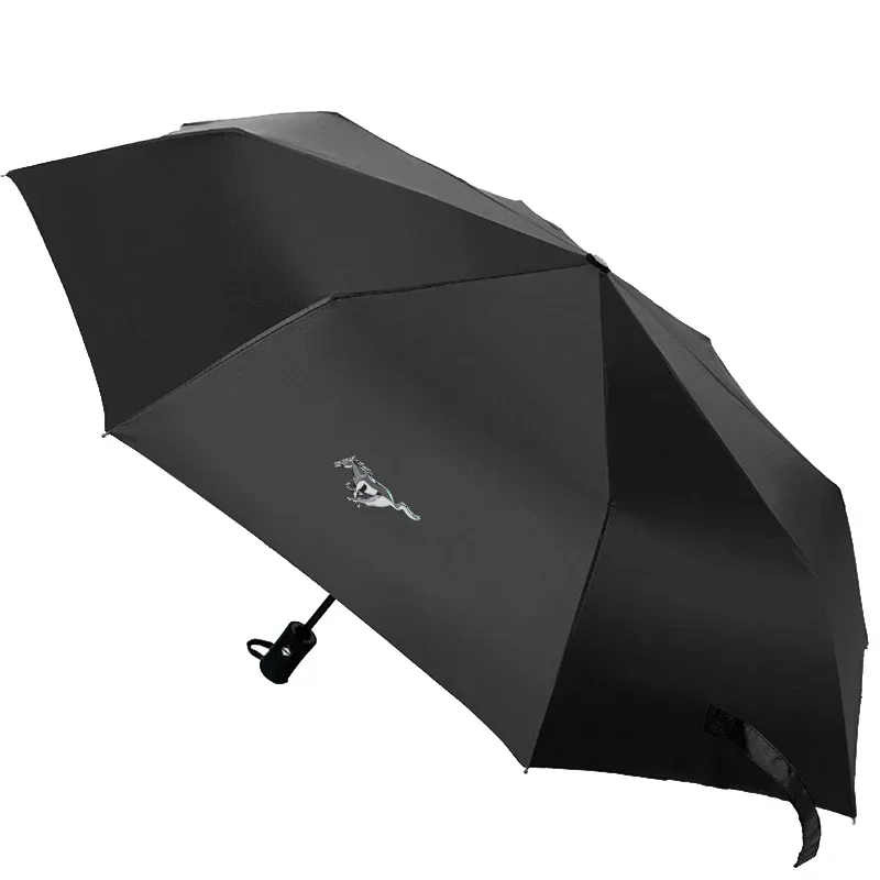 Car Automatic Folding Umbrella large travel business vehicle umbrella For Ford Mustang FIESTA Focus Shelby GT350 Kuga Fusion 2