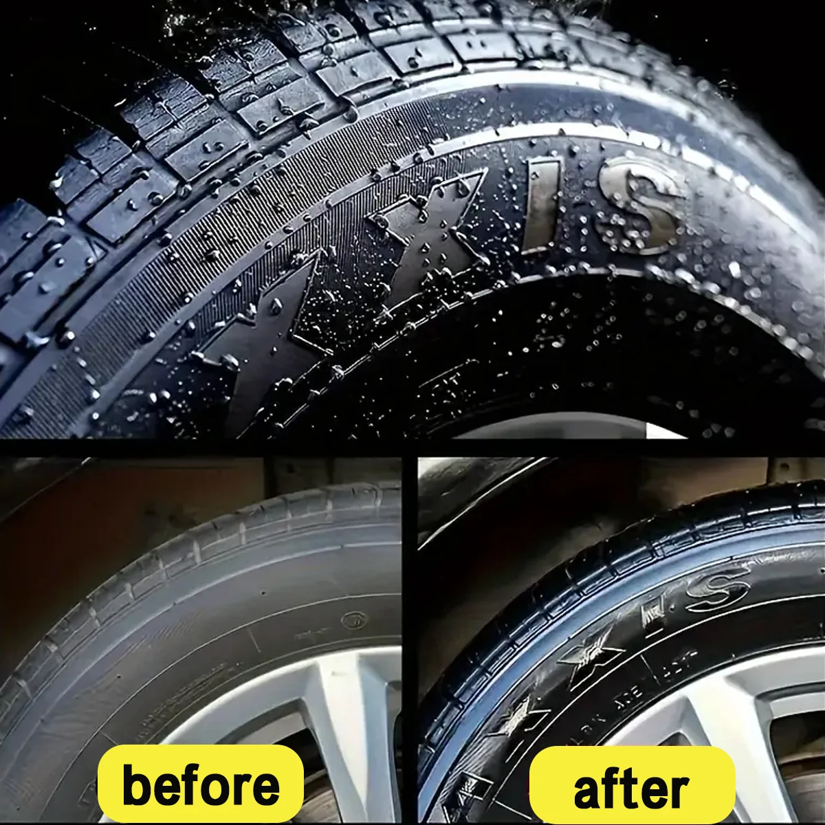 Car Plastic Restorer Paste Back To Black Gloss Car Cleaning Products Plastic Restore Auto Polish Repair Coating Renovator RG324 5