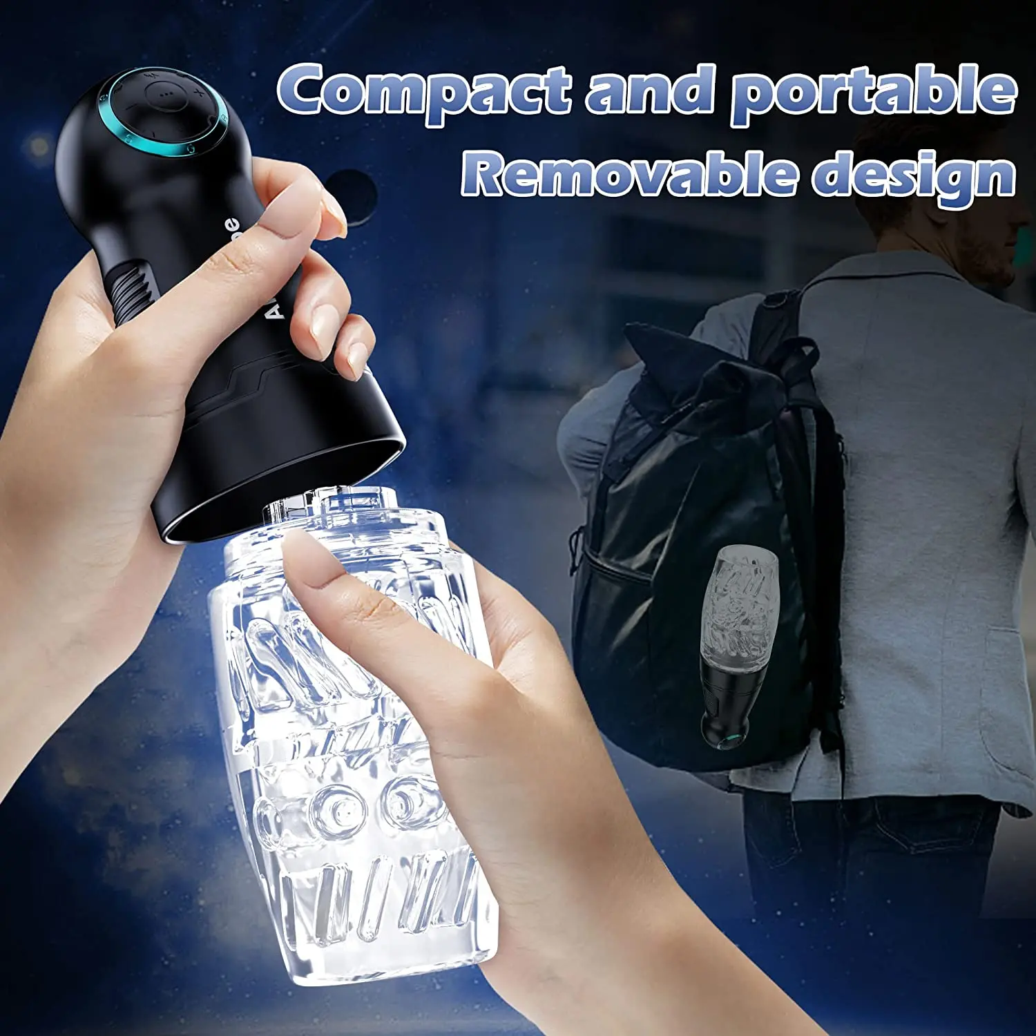 sulla tazza automatica con 4 giri e modalità a 3 velocità Simulatore per adulti Massaggio 18+ Simulatore di giocattoli sessuali_voghion.com