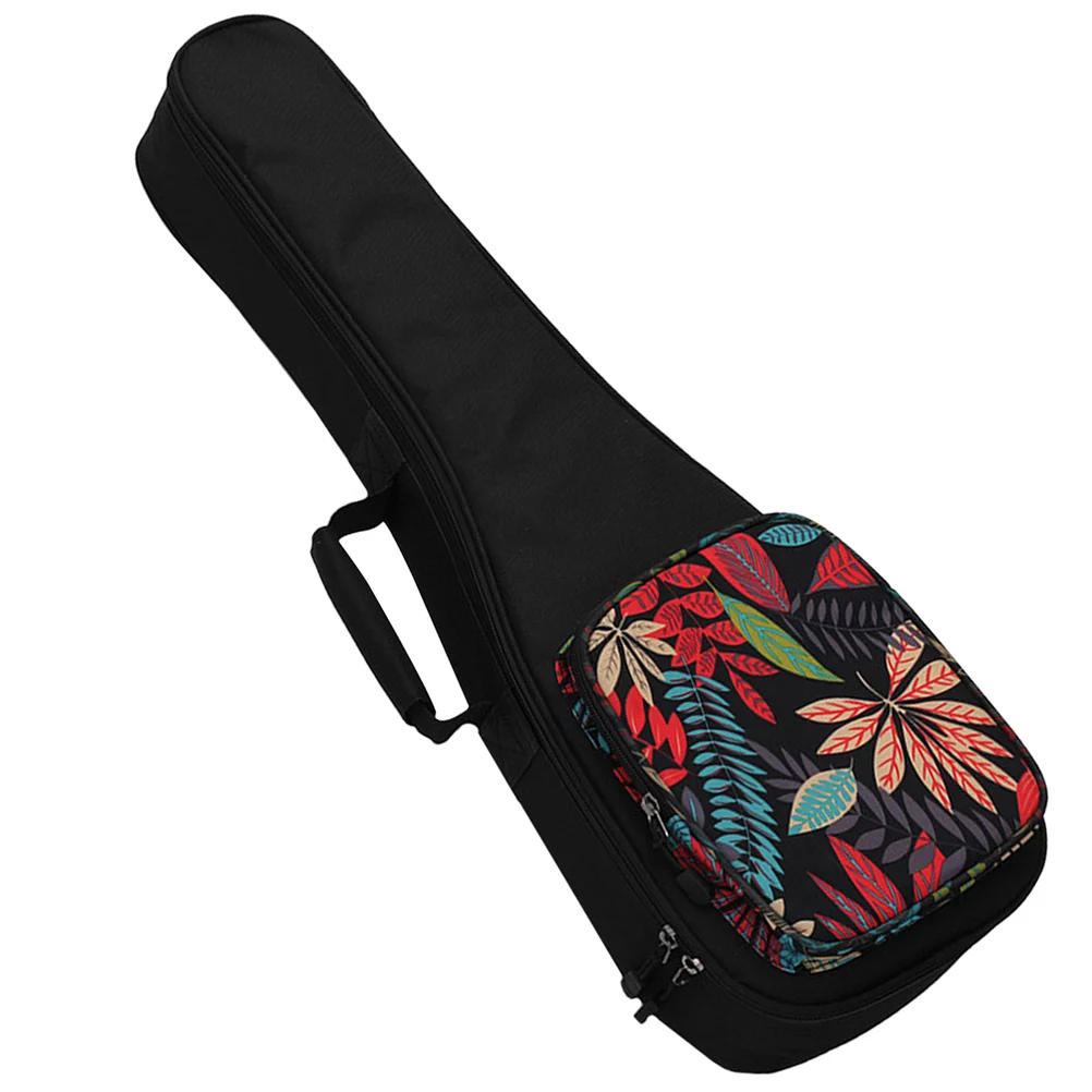 

Портативная сумка для укулеле, мягкий держатель на плечо для хранения гавайской гитары, с регулируемыми ремешками, подходит для концертов
