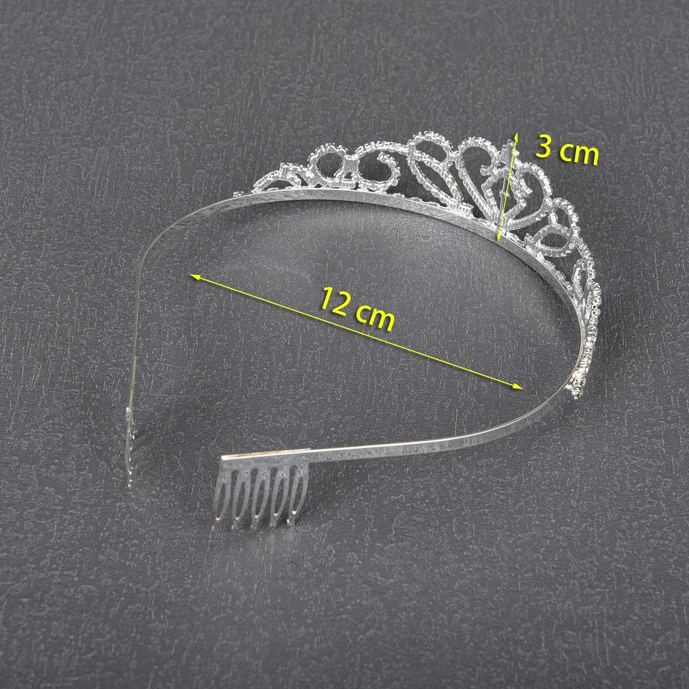 Crystal Bridal Tiaras And Crowns Rhinestone Prom Diadem Crown For Women Bridal Wedding Hair Accessories Jewelry Crown Tiara Gift