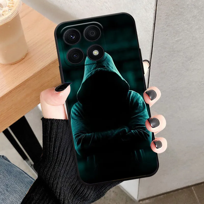 Premium Silicone Soft TPU Phone Case Cover for Huawei Honor X8A - 6.7'' Coque Shell Bumper