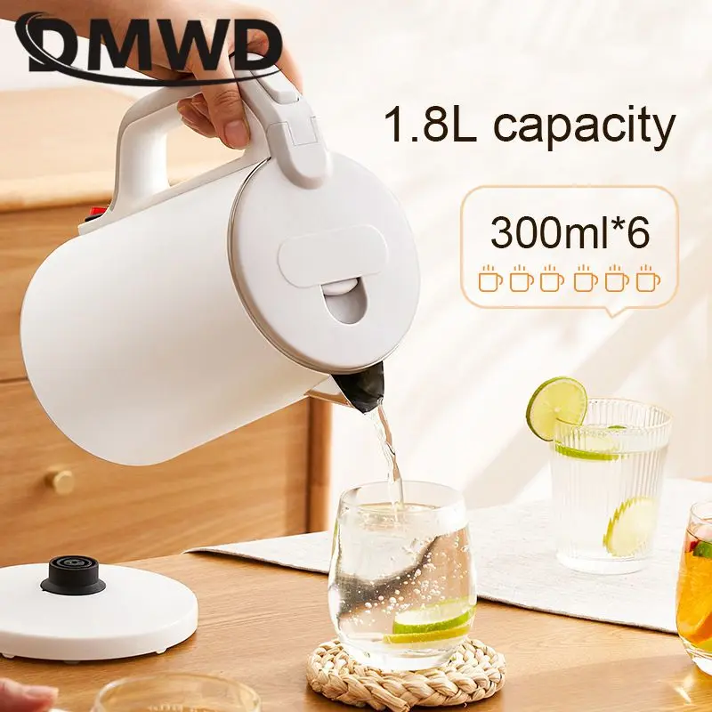 1.5KW Fast heating Electric kettle Automatic Insulation Water boiler Tea maker Large caliber Anti-scald Stainless steel Kettle 3